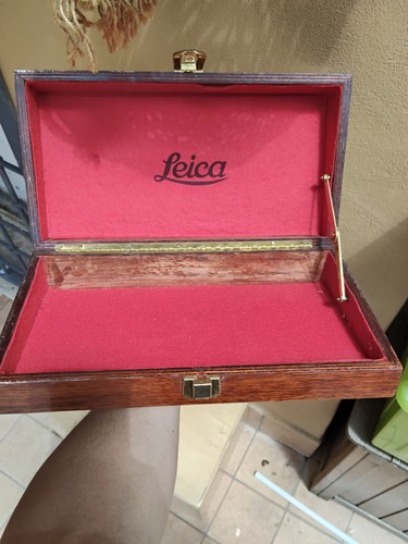 Scatola legno leica vintage - scatola,