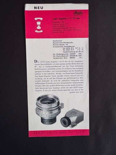 A0749 rara leica - leica, summaron