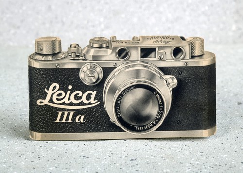 Rara pubblicità leica iiia - rara,
