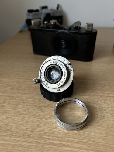 Rara leica leitz elmar mm - rara,