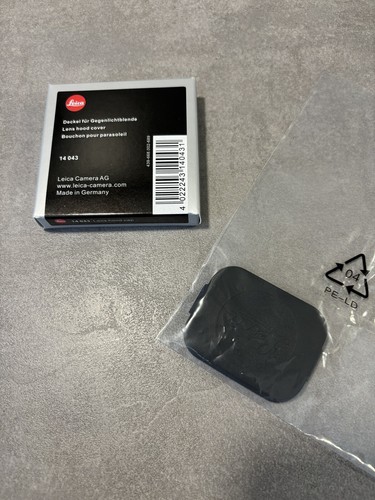 Leica lens hood cover - lens,
